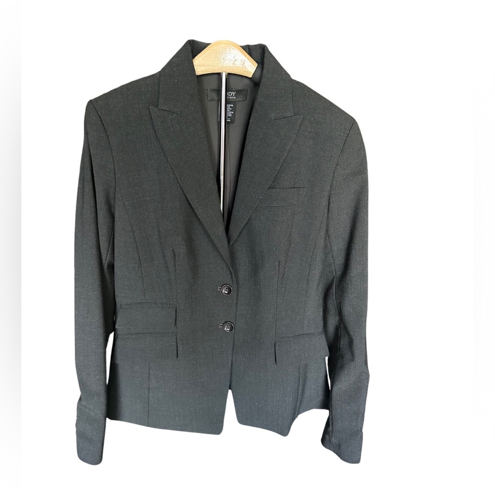 Body by Victoria Dark Grey Blazer - Size 8